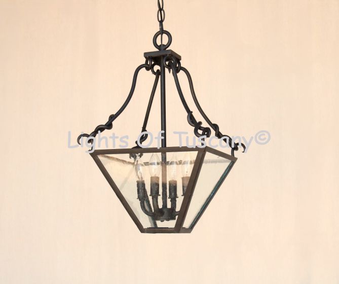 2003-4 Large Mediterranean Modern Style Iron Pendant Light