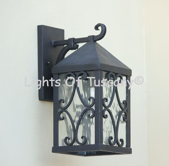 7472-1 Spanish revival Outdoor Wall Lantern/ Light
