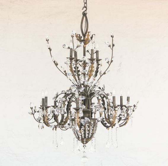 Tuscan Crystal Chandelier 3110-12