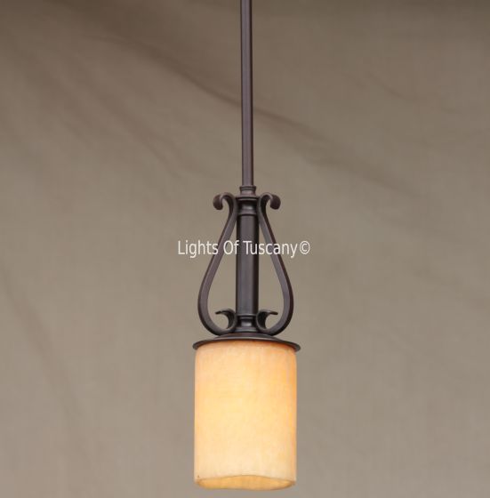 Mini-Pendant-Hand Forged-Wrought Iron