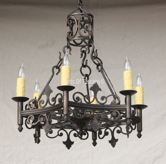 Spanish Revival Chandelier