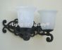 5512-2 Tuscan/Mediterranean Style Wrought Iron Bathroom Vanity Bar Light