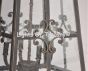Hanging Tuscan Wrought Iron Lantern Style Rustic Light