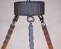 2800-6 Chandelier-Hand Forged-Wrought Iron