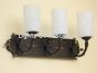 Tuscan Style Iron Bathroom Vanity Light