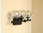 5720-3 Contemporary Style Wrought Iron 3 Bar Bathroom Vanity  Light