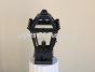 7551-1P Contemporary Outdoor Iron Post Light
