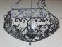 2385-3 Spanish / Mediterranean Style Wrought Iron Chandelier