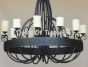 1165-12 Italian/Spanish Revival Chandelier 