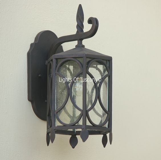 7461-1 Contemporary Spanish Outdoor Lantern