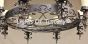 1234-8 Tuscan/Mediterranean Style Wrought Iron Chandelier