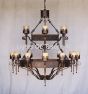 Gothic Chandelier, Medieval Chandelier, Castle Chandelier, Extra Large Chandelier, Old World Chandelier, Iron Chandelier, Great room chandelier, Vintage Chandelier
