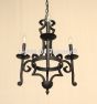 1628-3 Iron Chandelier 