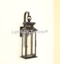 7741-1 Mediterranean Contemporary Outdoor Iron Wall Lantern