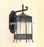 8141-1 Contemporary Spanish Outdoor Iron Wall Lantern