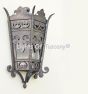 7206-1 Gothic Revival Iron Outdoor Pocket Wall Light