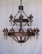Gothic Chandelier, Gothic Revival Chandelier, Gothic Light, Gothic Lighting, Medieval Chandelier, Old World Chandelier, Iron Chandelier, Vintage Chandelier, Spanish Revival Chandelier. Candelabra Chandelier. Antique Chandelier, Great Room Chandelier, Extr