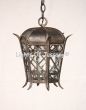 2038-1 Wrought Iron Italian Tuscan Mediterranean Style Hanging Lantern