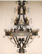 3161-18 Meditterenean Tuscan Iron Chandelier