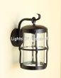 6933-1 Craftsman Style Iron Outdoor Light Fixture