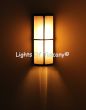 7572-2ACL Contemporary Outdoor/Indoor Iron Wall Pocket Light