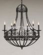 1265-6 Spanish Revival / Spanish colonial Chandelier