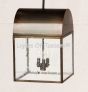 2158-4 Wrought Iron Colonial Style Hanging Lantern