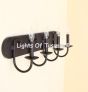 5553-4 Contemporary Rustic Bathroom Iron Vanity Light