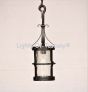 6513-1 Old World Spanish Style Iron Hanging Pendant