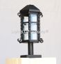 7530-1P Spanish Revival / Santa Barbara Style Pier Mount Post Light for Column