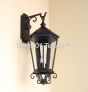7558-3 Spanish Contemporary Iron Outdoor Wall Lantern