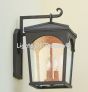 7532-3 Spanish Transitional Wrought Iron Exterior Wall Lantern Light