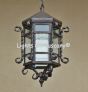 2028-1 Spanish Santa Barbara Hanging Lantern Light