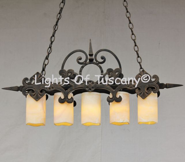 Spanish reviaval- Style chandelier 